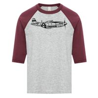 ATC EUROSPUN RING SPUN BASEBALL YOUTH TEE Thumbnail