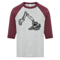 ATC EUROSPUN RING SPUN BASEBALL YOUTH TEE Thumbnail