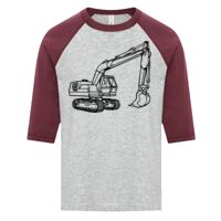 ATC EUROSPUN RING SPUN BASEBALL YOUTH TEE Thumbnail