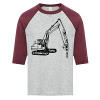 ATC EUROSPUN RING SPUN BASEBALL YOUTH TEE Thumbnail