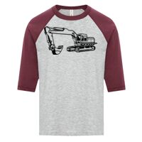 ATC EUROSPUN RING SPUN BASEBALL YOUTH TEE Thumbnail