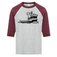 ATC EUROSPUN RING SPUN BASEBALL YOUTH TEE Thumbnail