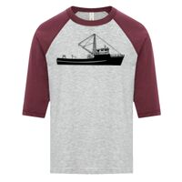 ATC EUROSPUN RING SPUN BASEBALL YOUTH TEE Thumbnail