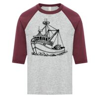 ATC EUROSPUN RING SPUN BASEBALL YOUTH TEE Thumbnail