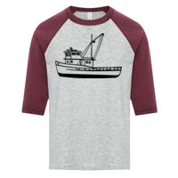 ATC EUROSPUN RING SPUN BASEBALL YOUTH TEE Thumbnail