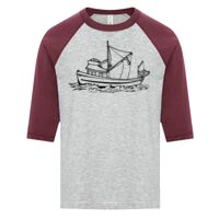 ATC EUROSPUN RING SPUN BASEBALL YOUTH TEE Thumbnail