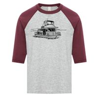 ATC EUROSPUN RING SPUN BASEBALL YOUTH TEE Thumbnail