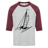 ATC EUROSPUN RING SPUN BASEBALL YOUTH TEE Thumbnail