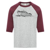 ATC EUROSPUN RING SPUN BASEBALL YOUTH TEE Thumbnail