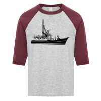 ATC EUROSPUN RING SPUN BASEBALL YOUTH TEE Thumbnail