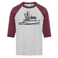 ATC EUROSPUN RING SPUN BASEBALL YOUTH TEE Thumbnail