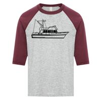 ATC EUROSPUN RING SPUN BASEBALL YOUTH TEE Thumbnail