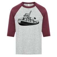 ATC EUROSPUN RING SPUN BASEBALL YOUTH TEE Thumbnail