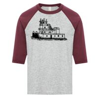 ATC EUROSPUN RING SPUN BASEBALL YOUTH TEE Thumbnail