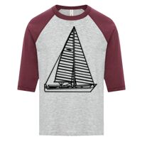 ATC EUROSPUN RING SPUN BASEBALL YOUTH TEE Thumbnail