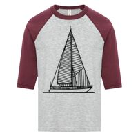 ATC EUROSPUN RING SPUN BASEBALL YOUTH TEE Thumbnail