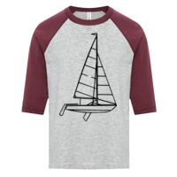 ATC EUROSPUN RING SPUN BASEBALL YOUTH TEE Thumbnail