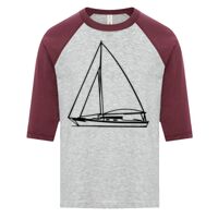 ATC EUROSPUN RING SPUN BASEBALL YOUTH TEE Thumbnail