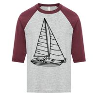 ATC EUROSPUN RING SPUN BASEBALL YOUTH TEE Thumbnail