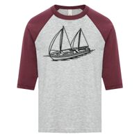 ATC EUROSPUN RING SPUN BASEBALL YOUTH TEE Thumbnail