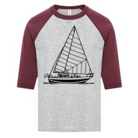 ATC EUROSPUN RING SPUN BASEBALL YOUTH TEE Thumbnail