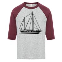 ATC EUROSPUN RING SPUN BASEBALL YOUTH TEE Thumbnail