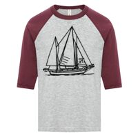 ATC EUROSPUN RING SPUN BASEBALL YOUTH TEE Thumbnail