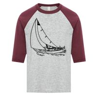 ATC EUROSPUN RING SPUN BASEBALL YOUTH TEE Thumbnail