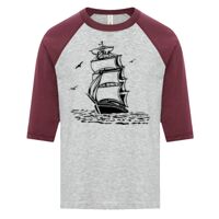 ATC EUROSPUN RING SPUN BASEBALL YOUTH TEE Thumbnail