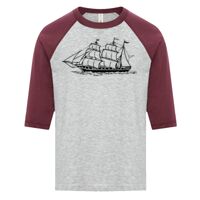 ATC EUROSPUN RING SPUN BASEBALL YOUTH TEE Thumbnail