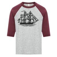 ATC EUROSPUN RING SPUN BASEBALL YOUTH TEE Thumbnail