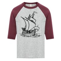 ATC EUROSPUN RING SPUN BASEBALL YOUTH TEE Thumbnail