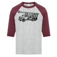 ATC EUROSPUN RING SPUN BASEBALL YOUTH TEE Thumbnail