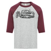 ATC EUROSPUN RING SPUN BASEBALL YOUTH TEE Thumbnail