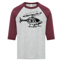 ATC EUROSPUN RING SPUN BASEBALL YOUTH TEE Thumbnail