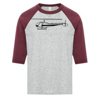 ATC EUROSPUN RING SPUN BASEBALL YOUTH TEE Thumbnail