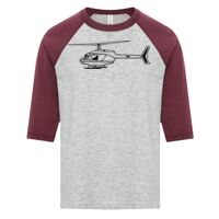 ATC EUROSPUN RING SPUN BASEBALL YOUTH TEE Thumbnail