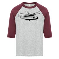 ATC EUROSPUN RING SPUN BASEBALL YOUTH TEE Thumbnail