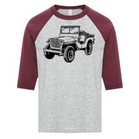 ATC EUROSPUN RING SPUN BASEBALL YOUTH TEE Thumbnail