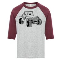 ATC EUROSPUN RING SPUN BASEBALL YOUTH TEE Thumbnail