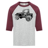 ATC EUROSPUN RING SPUN BASEBALL YOUTH TEE Thumbnail