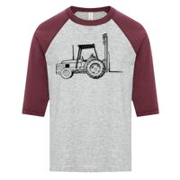 ATC EUROSPUN RING SPUN BASEBALL YOUTH TEE Thumbnail