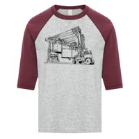 ATC EUROSPUN RING SPUN BASEBALL YOUTH TEE Thumbnail