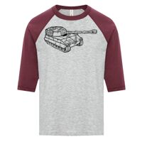 ATC EUROSPUN RING SPUN BASEBALL YOUTH TEE Thumbnail