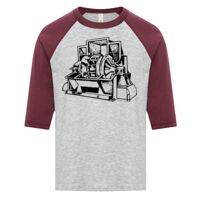 ATC EUROSPUN RING SPUN BASEBALL YOUTH TEE Thumbnail