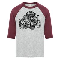 ATC EUROSPUN RING SPUN BASEBALL YOUTH TEE Thumbnail