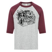 ATC EUROSPUN RING SPUN BASEBALL YOUTH TEE Thumbnail