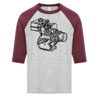 ATC EUROSPUN RING SPUN BASEBALL YOUTH TEE Thumbnail