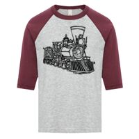 ATC EUROSPUN RING SPUN BASEBALL YOUTH TEE Thumbnail