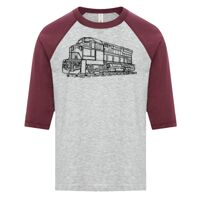 ATC EUROSPUN RING SPUN BASEBALL YOUTH TEE Thumbnail